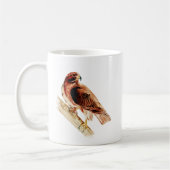 Red Tail Hawk Koffiemok (Links)