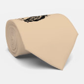 Red-tail Hawk op handschoen Stropdas (Opgerold)