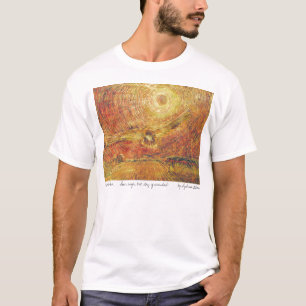 Red Tail Hawk,     Soar high, maar sta.. T-shirt