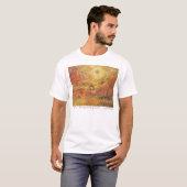 Red Tail Hawk,     Soar high, maar sta.. T-shirt (Voorkant volledig)