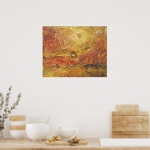 Red Tail Hawk - Wind Poster (Keuken)