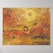 Red Tail Hawk - Wind Poster (Voorkant)