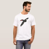 Red Tailed Black Cockato T-shirt (Voorkant volledig)
