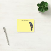 Red-tailed black cockatoo bird cartoon  post-it® notes (Kantoor)