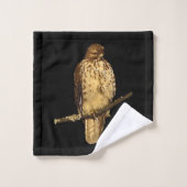 Red Tailed Hawk Bird Bath Towel Set Bad Handdoek (Wasdoekje)
