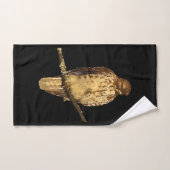 Red Tailed Hawk Bird Bath Towel Set Bad Handdoek (Handdoek)