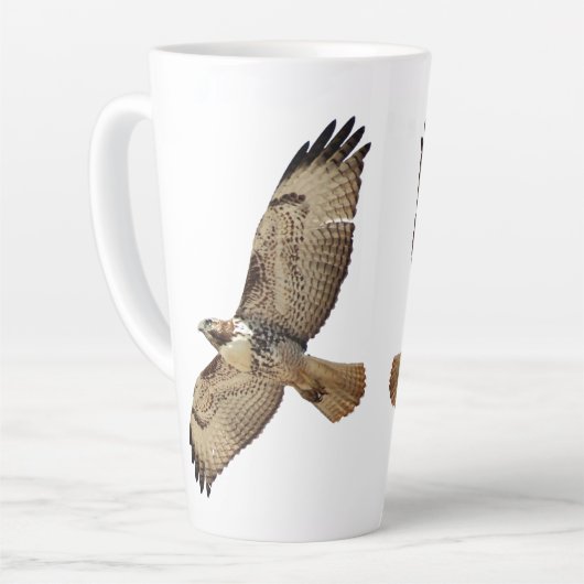 Red Tailed Hawk Bird Wildlife Animal Latte Mok (Linkerhoek)