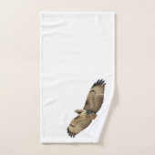 Red Tailed Hawk Bird Wildlife Bath Towel Set Bad Handdoek (Handdoek)