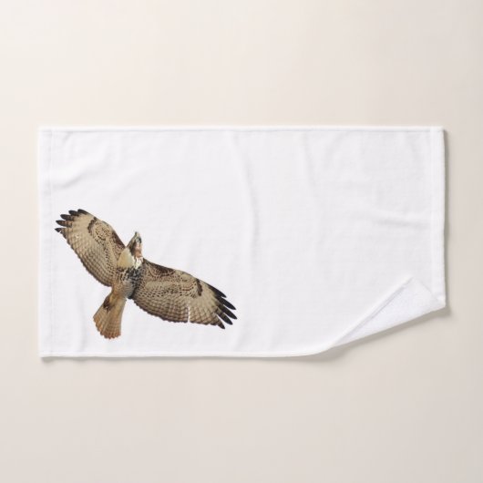 Red Tailed Hawk Bird Wildlife Bath Towel Set Bad Handdoek (Handdoek)