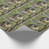 Red Tailed Hawk Cadeaupapier (Hoek)