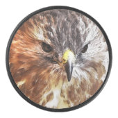 RED TAILED HAWK HOCKEY PUCK (Voorkant)