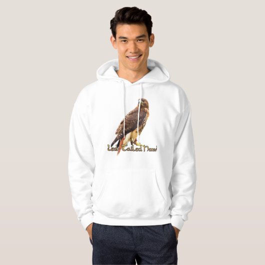 Red-Tailed Hawk Hoodie (Voorkant volledig)