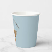 Red-Tailed Hawk in Flight Birthday Party  Papieren Bekers (Links)