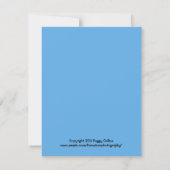 Red-Tailed Hawk in vlucht Kaart (Achterkant)