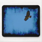 Red Tailed Hawk in vlucht Muismat (Voorkant)