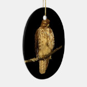 Red Tailed Hawk Keramisch Ornament (Rechts)