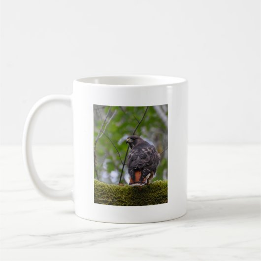 Red-Tailed Hawk Koffiemok (Links)