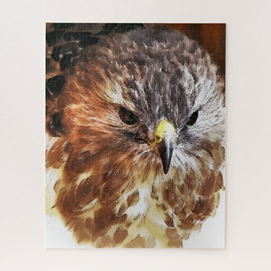 RED TAILED HAWK LEGPUZZEL (Verticaal)