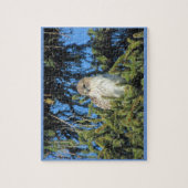 Red Tailed Hawk Legpuzzel (Verticaal)