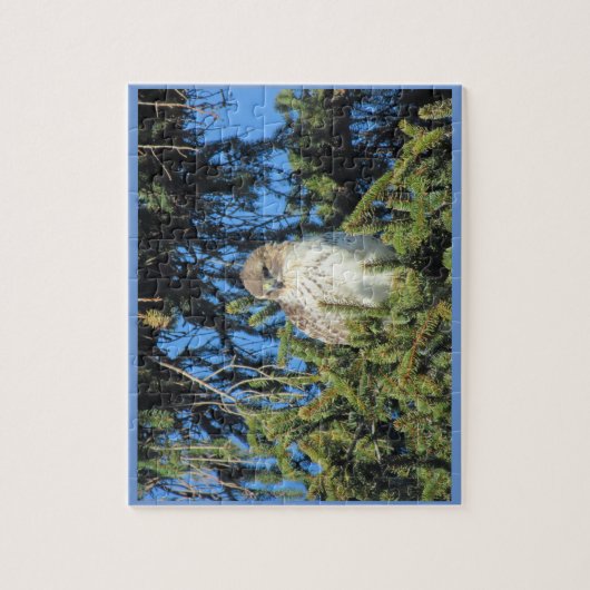 Red Tailed Hawk Legpuzzel (Verticaal)