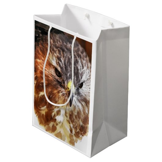 RED TAILED HAWK MEDIUM CADEAUZAKJE (Achterkant Gekanteld)