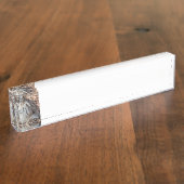 Red Tailed Hawk Naambordje (Zijkant)