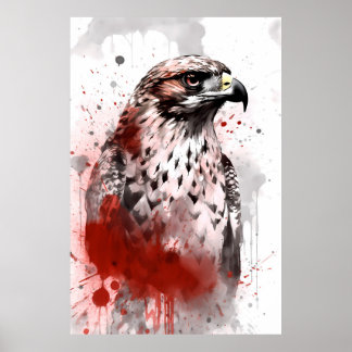Red Tailed Hawk Poster