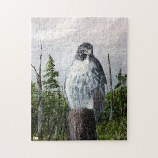Red Tailed Hawk Puzzle Legpuzzel (Verticaal)