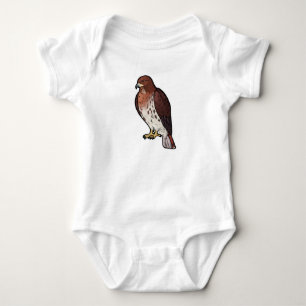 Red-Tailed Hawk Romper