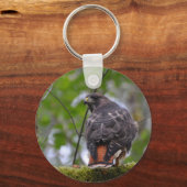 Red-Tailed Hawk Sleutelhanger (Voorkant)