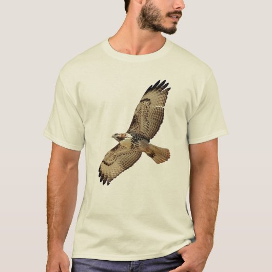 Red Tailed Hawk T-Shirt (Voorkant)
