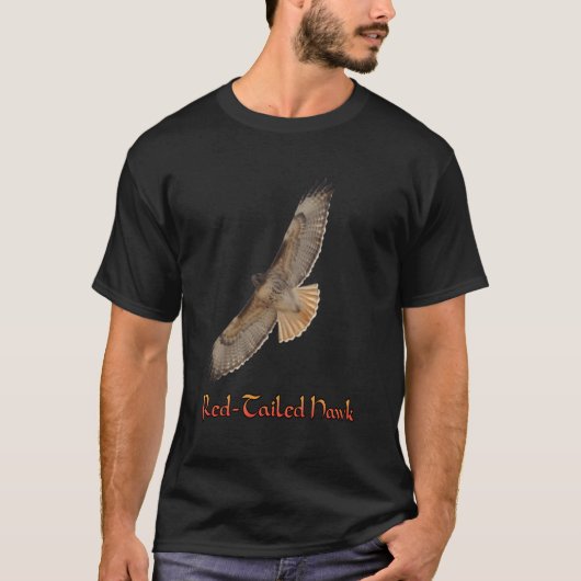 Red-Tailed Hawk T-shirt (Voorkant)