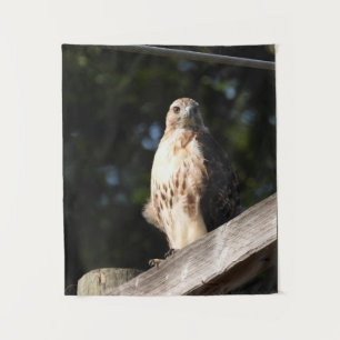 Red Tailed Hawk Tapestry - klein Wandkleed