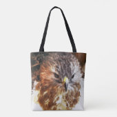 RED TAILED HAWK TOTE BAG (Achterkant)