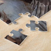 Red Tailed Hawk verdubbelde Legpuzzel (Zijkant)