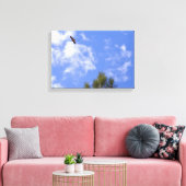 Red Tailed Hawk Wrapped Canvas Afdruk (Insitu (Woonkamer))