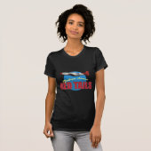 Red Tails Tuskegee Airmen met P-51 T-shirt (Voorkant volledig)