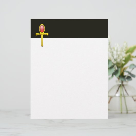 RED TALISMAN ruby heldere zwarte geel (Staand voorkant)