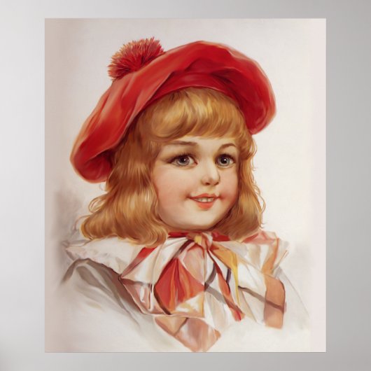 Red Tam Girl Poster (Voorkant)