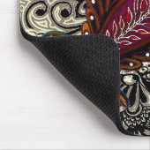 Red Tapestry Muismat (Hoek)