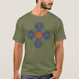 Red Target en vier pods T-shirt
