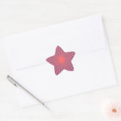 Red Target - Ster Sticker (Envelop)