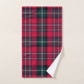 Red Tartan Bad Handdoek (Handdoek)