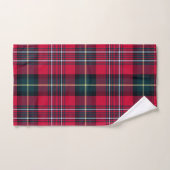 Red Tartan Bad Handdoek (Handdoek)