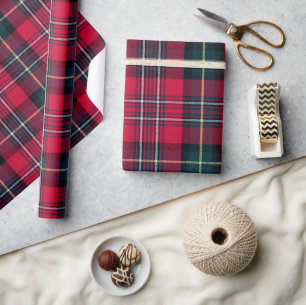 Red Tartan Cadeaupapier