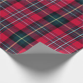 Red Tartan Cadeaupapier (Hoek)