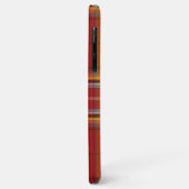 Red Tartan Case-Mate iPhone Case (Achterkant/links)