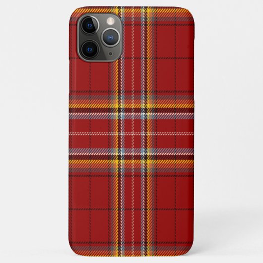 Red Tartan Case-Mate iPhone Case (Achterkant)