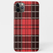 Red Tartan Case-Mate iPhone Case (Achterkant)