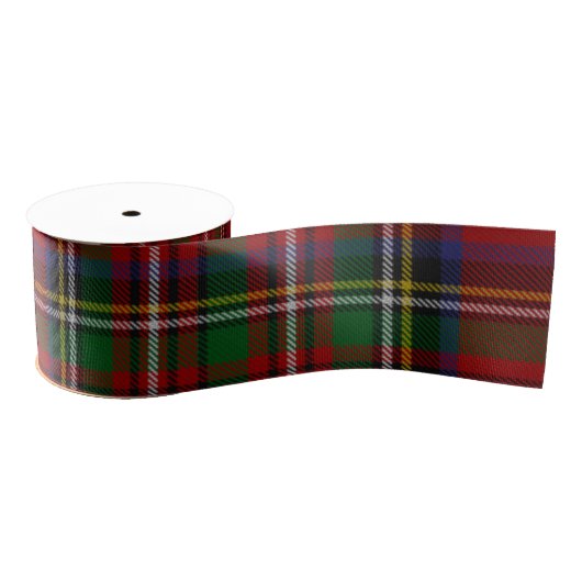 Red Tartan Christmas Ribbon Zazzle Bows & Ribbons Grosgrain Lint (Spoel)